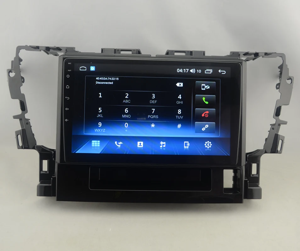 

10.1" octa core 1280*720 QLED screen Android 10 Car GPS video player Navigation for Toyota Toyota Alphard Vellfire 2015-2018