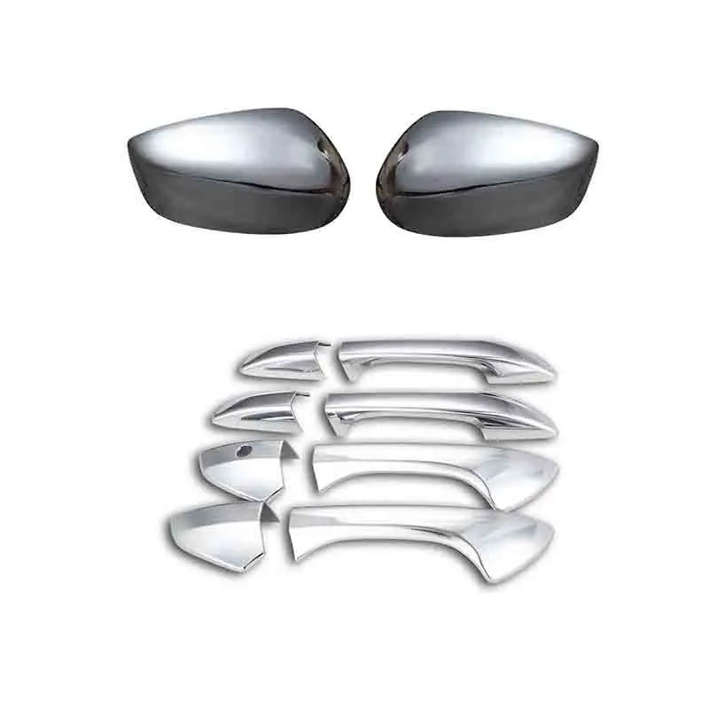 

Chrome door handle cover and Side Rear View Mirror Cover Trim for honda accord 2008-2012