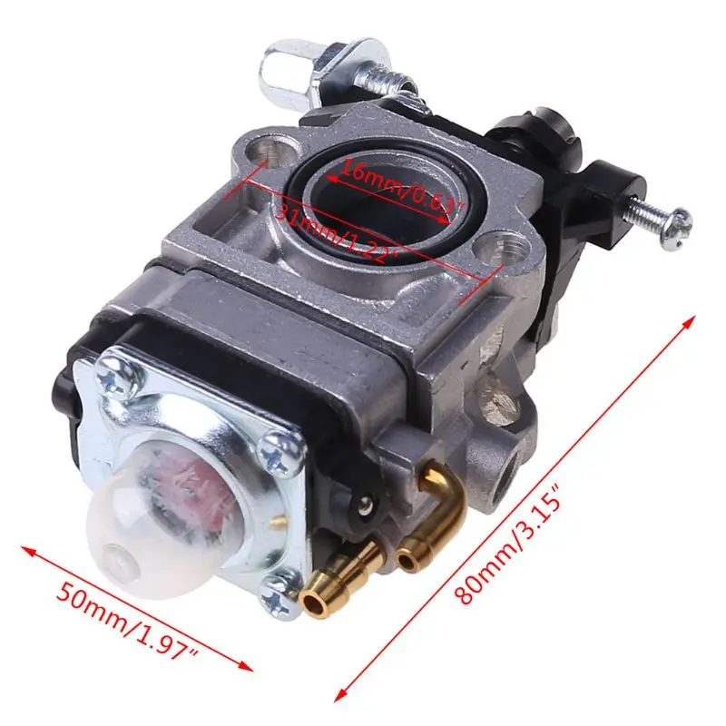 

Carburettor Carb Strimmer Hedge Trimmer Brush Cutter Chainsaw 43cc 47cc 49cc U4LB