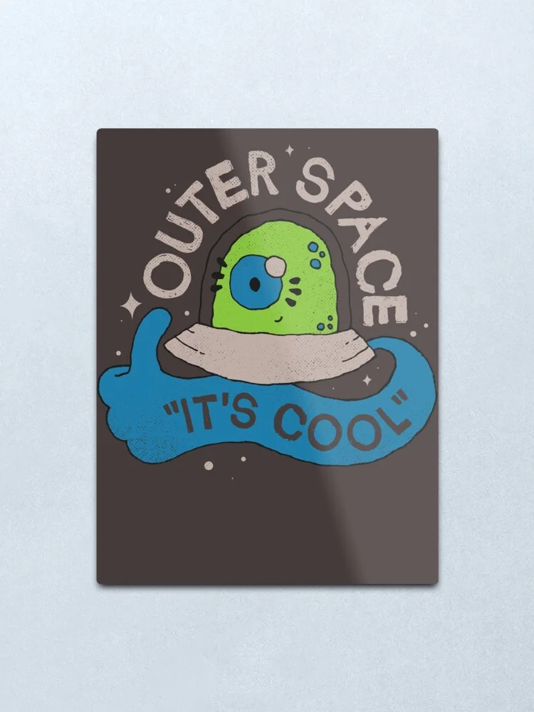 

Космос! Металлический Печатный жестяной знак, домашний Настенный декор, металлический художественный плакат, металлическое настенное иску...