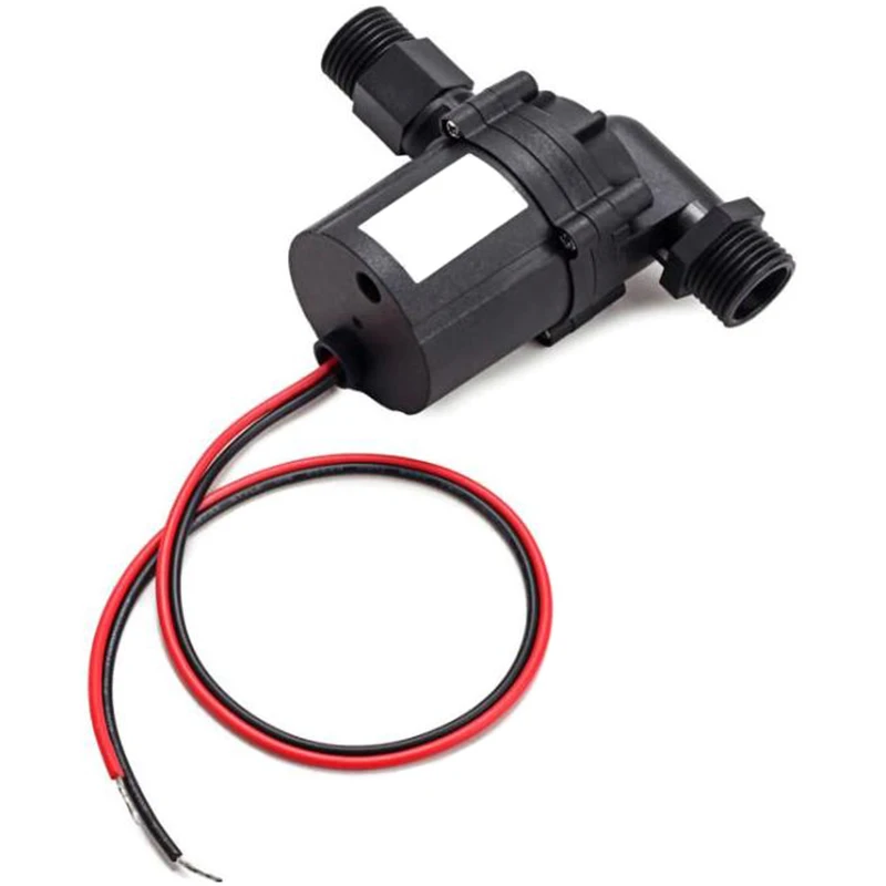 

Пивоваренный насос постоянного тока 12 В, пивоваренный насос G1/2 дюйма, циркуляция воды для Домашнего Пива, бесщеточный пластиковый прочный н...