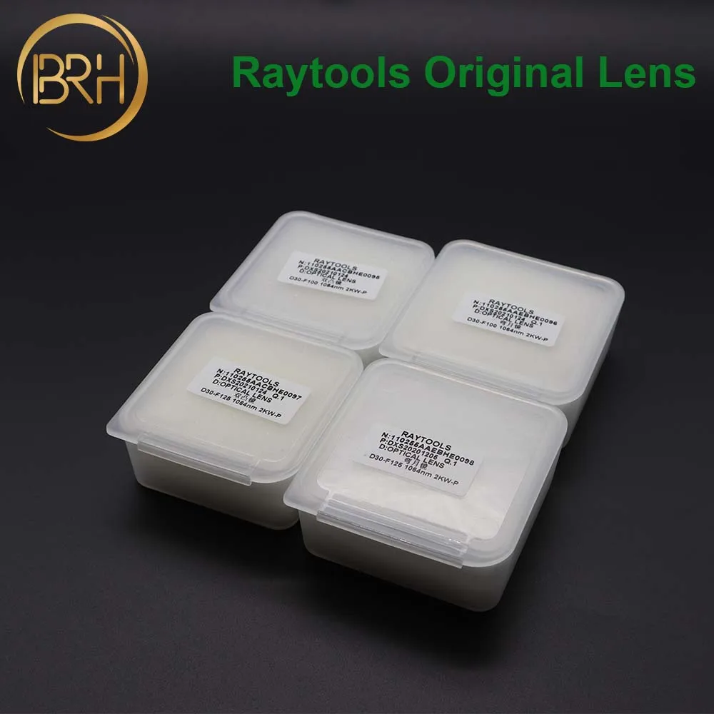 BRH Raytools оригинальные Фокусирующая линза Dia.30mm FL.100mm/125 мм 2000W для BT240/BT240S/BM111