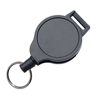 1mm in diameter ring retractable keychain key ring thickened with 60cm coated stainless steel wire rope