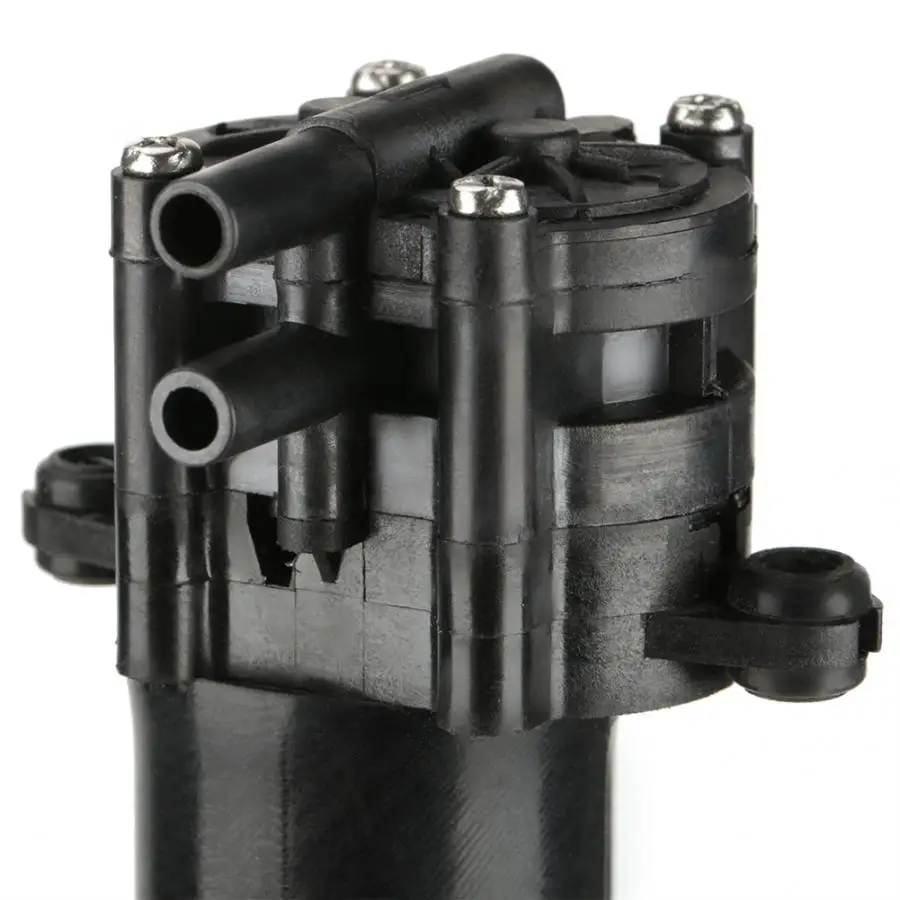 Мини пластиковый высокоэффективный самовсасывающий водяной насос 12 В с зубчатой