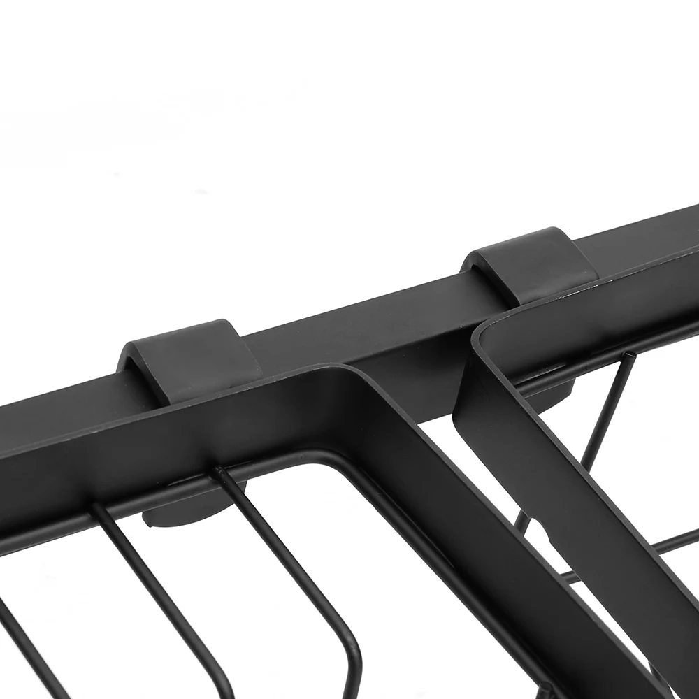 Кухонная полка из нержавеющей стали над раковиной Черная кухонная для раковины