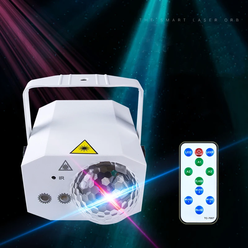 RGB лазерный сценический проектор светильник подходит для дискотеки караоке