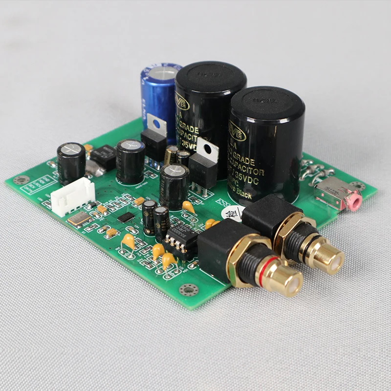 Новинка! Плата декодирования HiFi ESS ES9038Q2M ES9038 I2S вход Mill DAC Upgrade ES9018 AMP DIY DSD IIS-32bit
