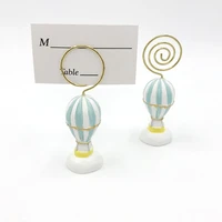 12pcs hot air balloon place card holder name card holders wedding party table decoration favors drop shipping