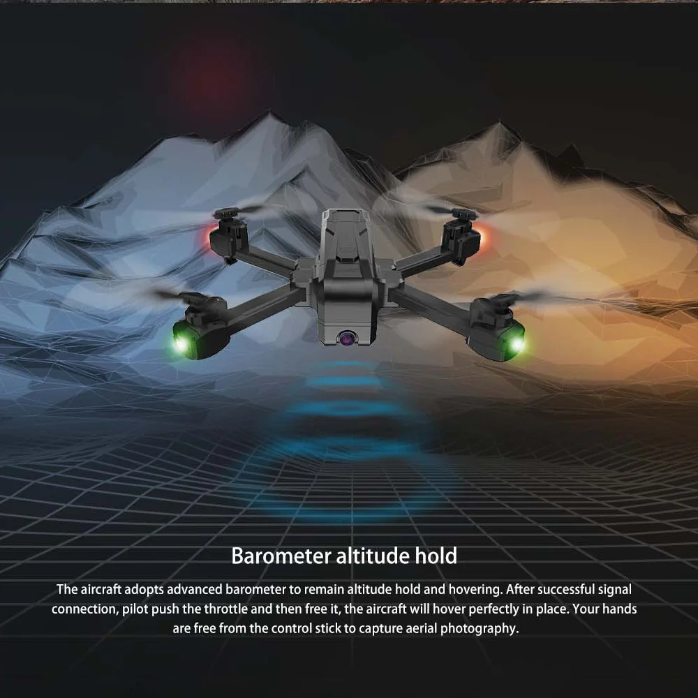 JJRC H73 складной Дрон с 1080P 2K 5G WiFi HD камера gps следить за мной карданный Квадрокоптер с ярким Светодиодный прожектор RTF