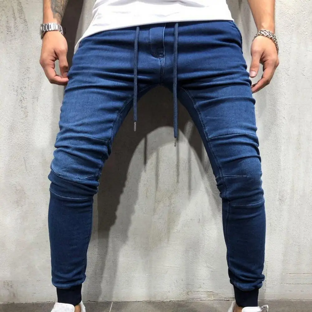 2021 Male New Fashion Hip Pop Pants Men Sweatpants Slacks Casual Elastic Joggings Sport Solid Baggy Pockets Trousers