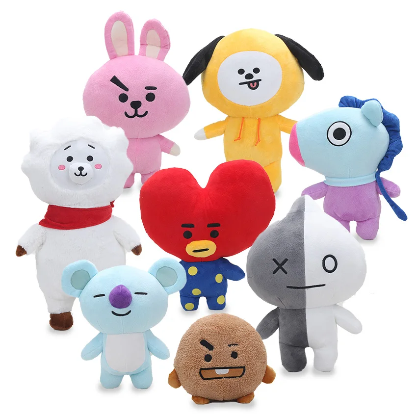 Kpop звезды Аниме периферийные кавайные плюшевые игрушки Мультяшные животные