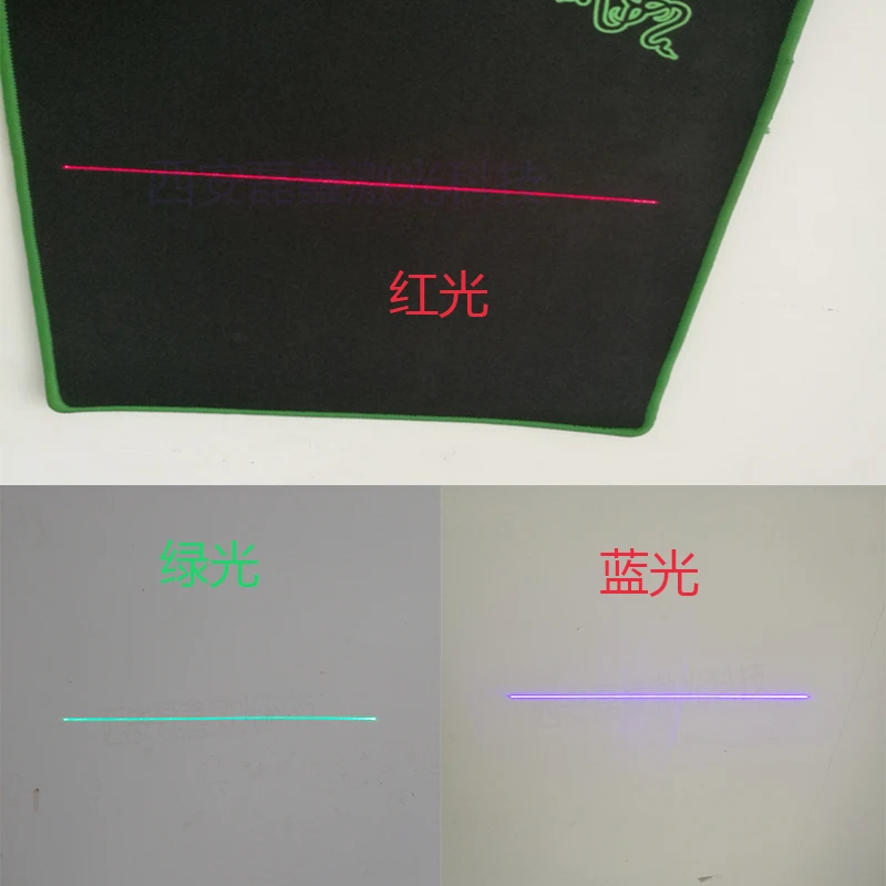 Маленький размер равномерный Высокоточный Линейный лазер Powell Prism Однолинейный