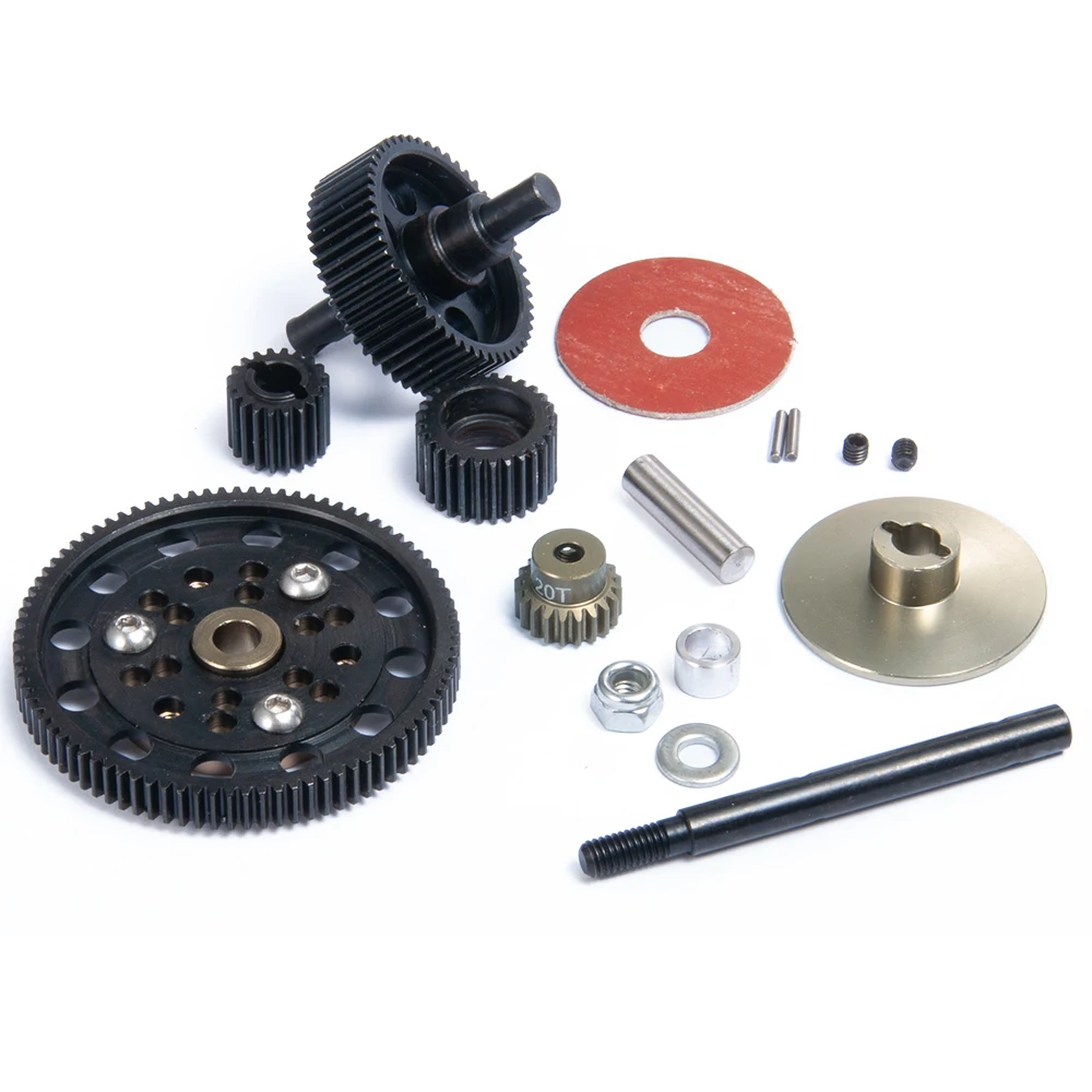 YEAHRUN 1/10 стандартная тяжелая стальная шестерня для Axial SCX10 Honcho/Dingo/Jeep/Deadbolt | Игрушки