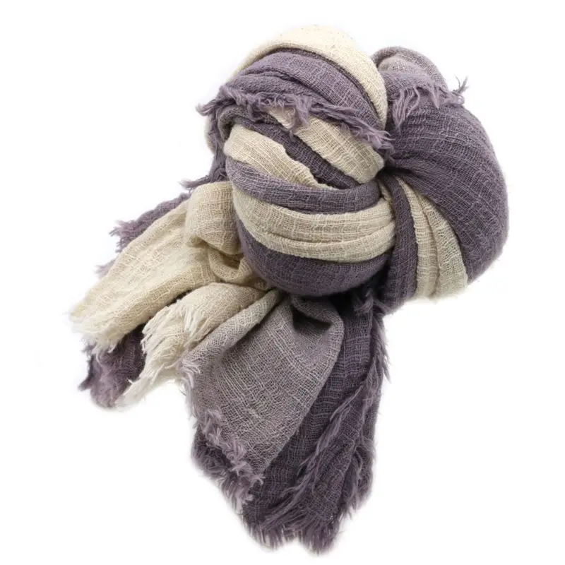 

Baby Gradient Tie Dye Tassel Swaddle Wrap Receiving Blanket Photography Props