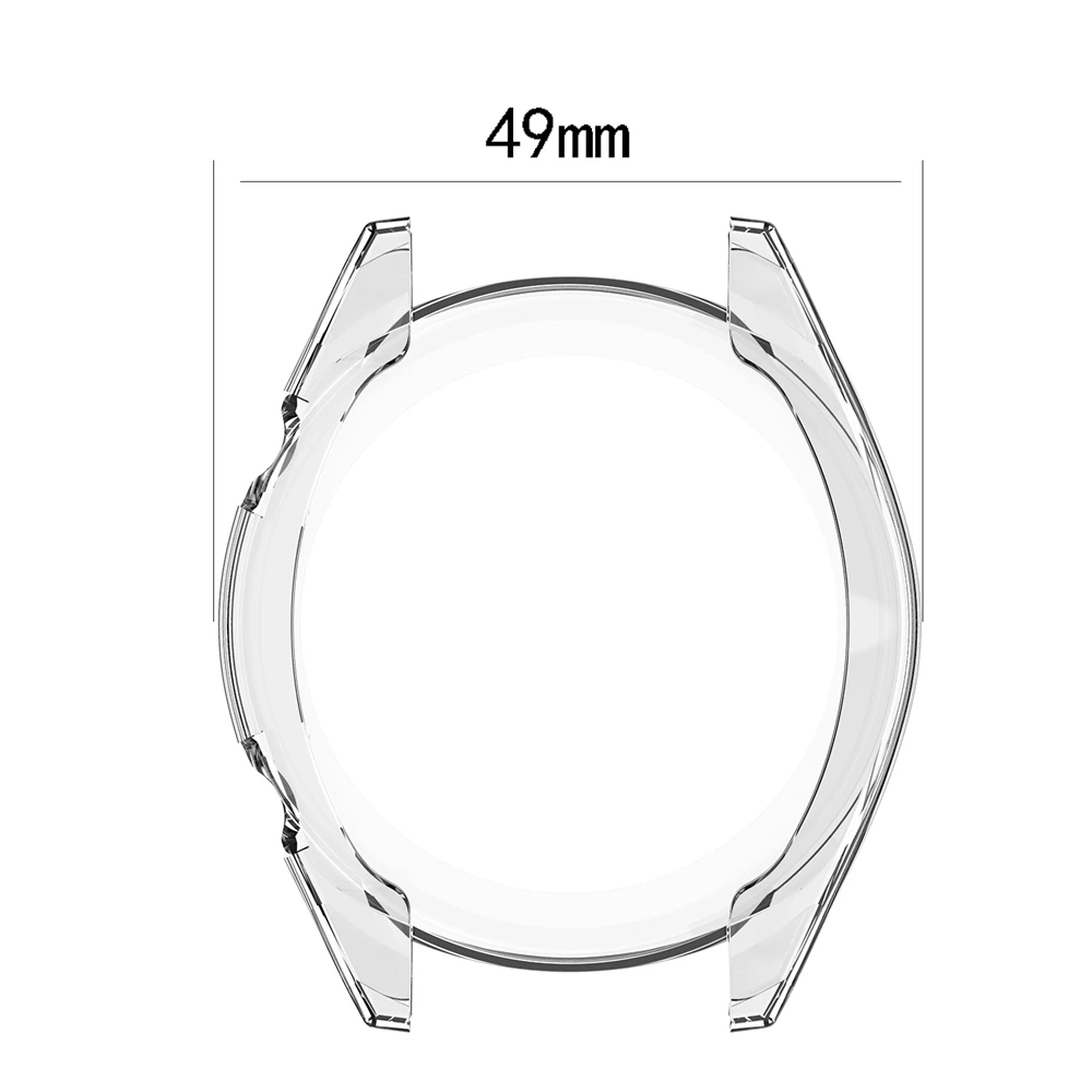 Ультра тонкий умный чехол для huawei watch GT active 46 мм Смарт-часы Мягкий ТПУ защитный силиконовый чехол для huawei аксессуары GT
