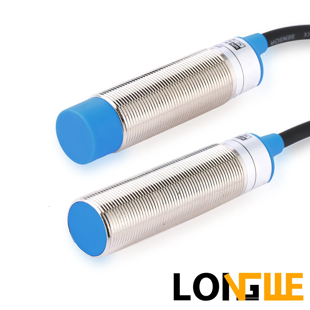 Индуктивный датчик приближения LONGWE IP65 M18 5 мм 8 LJ18A3 для промышленной