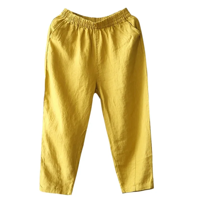 Женские брюки s модные черные свободные шаровары большого размера Элегантные