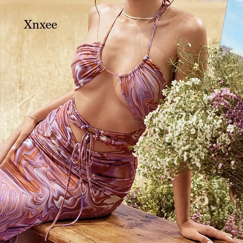 

Backless Women Bodycon Lady Print Casual Party Midi Dress Sexy Summer Dress Club Elegant Dress Spaghetti Strap Vestidos Outfits