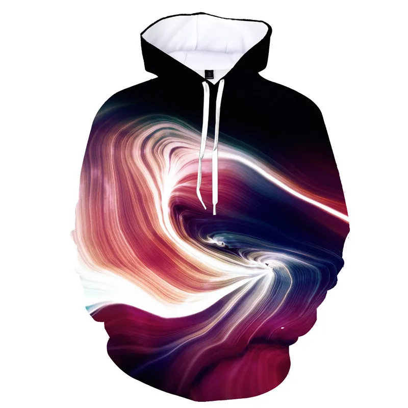 

Sweater Men's Fall/winter 2021 New 3D Light Source Pattern Youth Digital Printing Men's Sweater Fashion Casual All-match Sweater