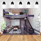 Фон для студийной фотосъемки Yeele с изображением интерьера квартиры дивана лестницы реквизит для украшения дня рождения