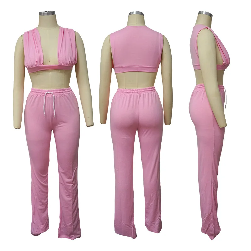 

Woman Clothes Casual Street Motion Set Solid Color Two-piece Set Sets for Clothes for Women 2020 Fall Fashion