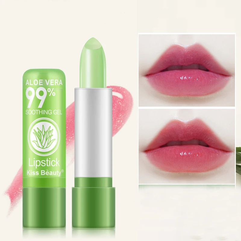 1 шт. увлажняющий бальзам для губ стойкая Натуральная губная помада с алоэ вера
