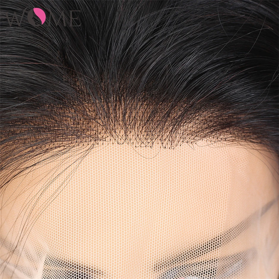 Женские парики на полной сетке бразильские прямые из человеческих волос 150%