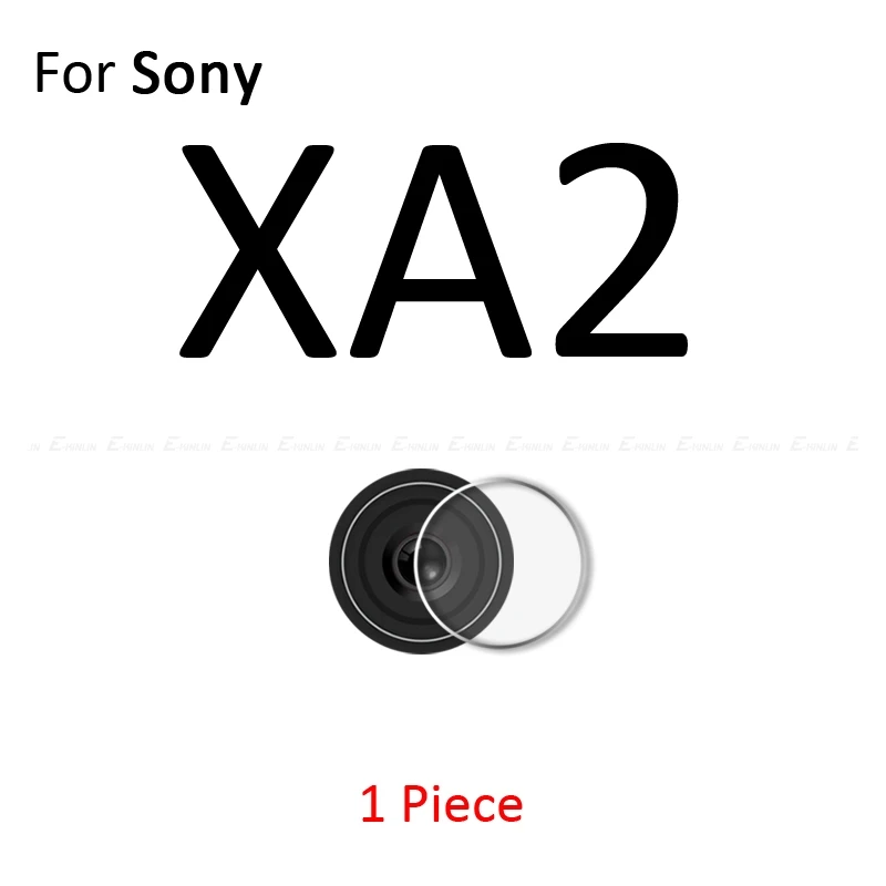 Задняя Защитная пленка для объектива камеры для sony Xperia 1 5 10 L2 L1 XZ3 XZ2 Premium Compact XA2 Plus ультра закаленное стекло - Цвет: For XA2