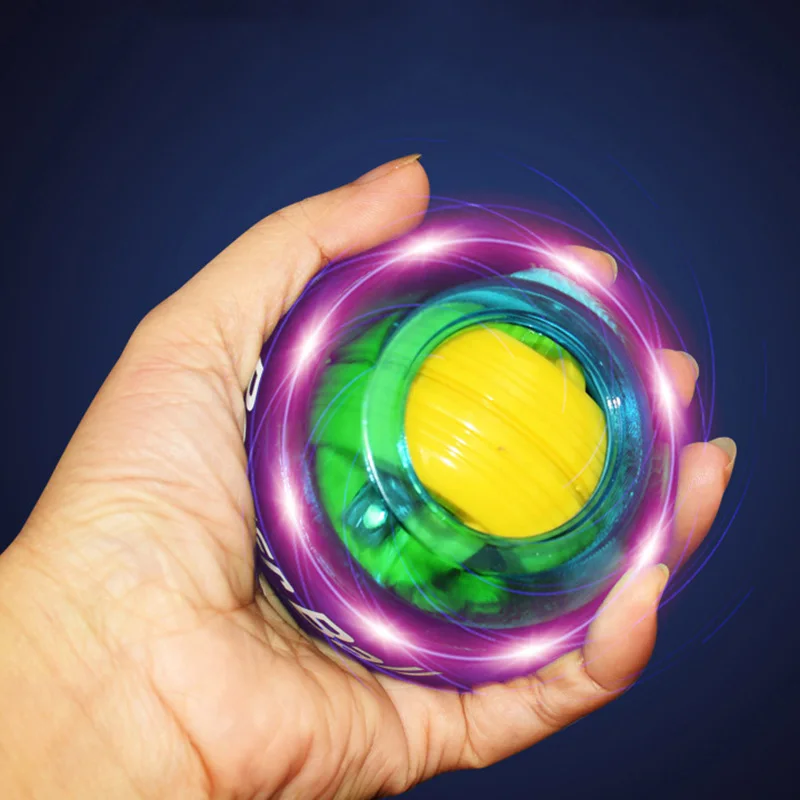 Шариковая игрушка на запястье рукоятка для упражнений самозапуска гироскоп