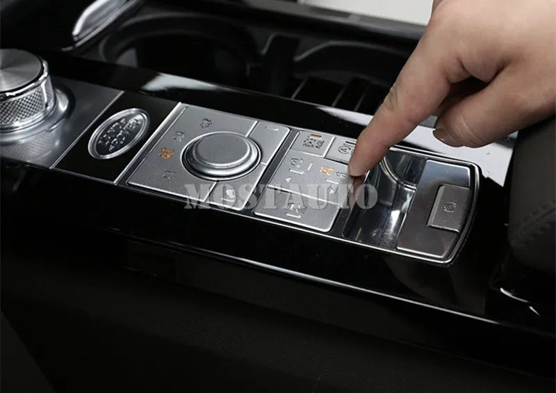 For Land Rover Range Sport Inner Console Drive Mode Terrain Button Cover 2014-2016 9pcs Car Decor | Автомобили и мотоциклы