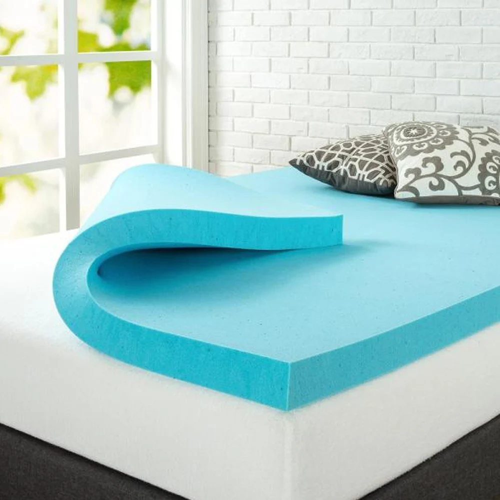 

2021 Genniyz пенный матрас с эффектом памяти, высокая плотность, мягкая кровать, сброс давления, королева, двойная полноразмерная мебель для спал...