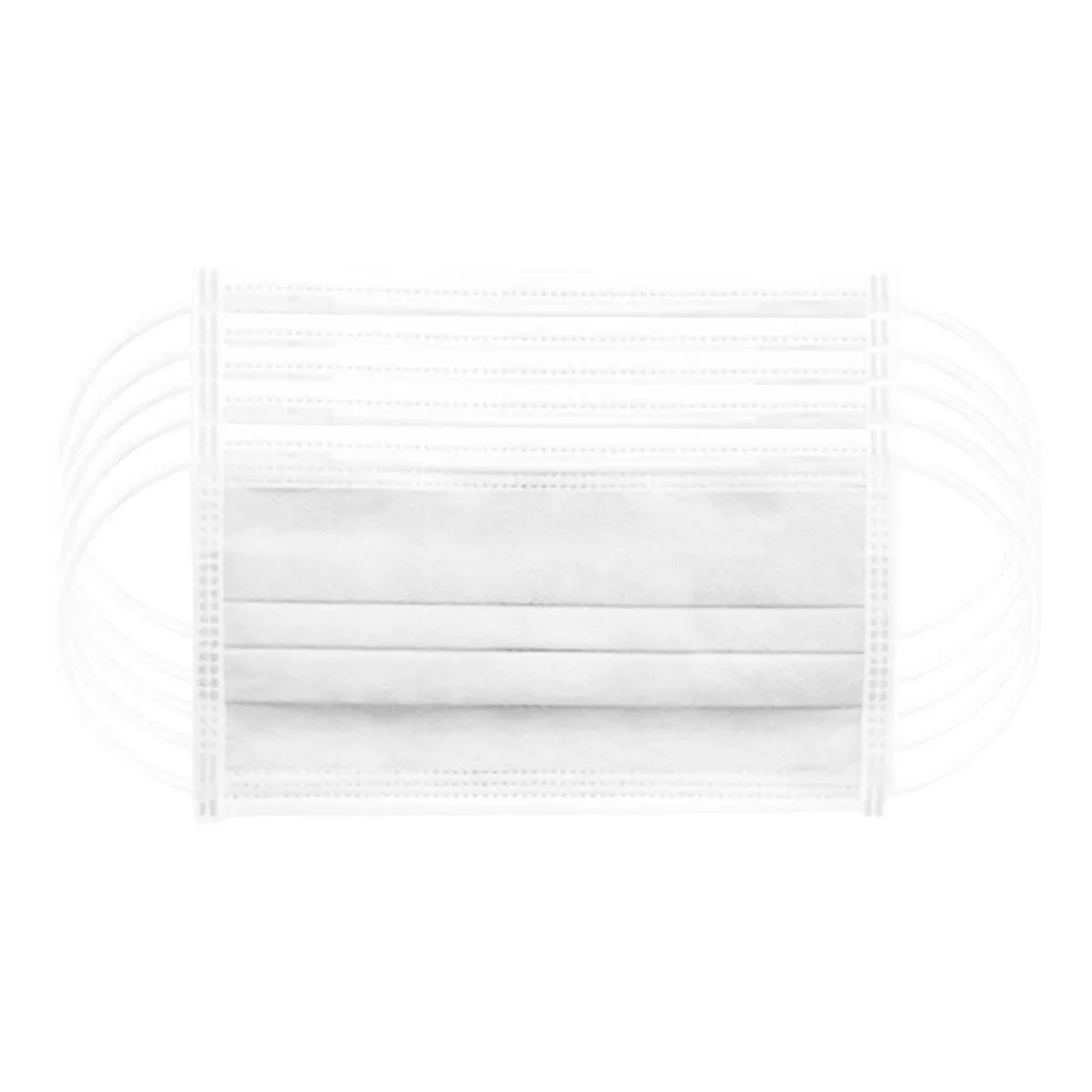 Сильная защита маски одноразовые для лица 3-слойные фанерные одноразовая маска