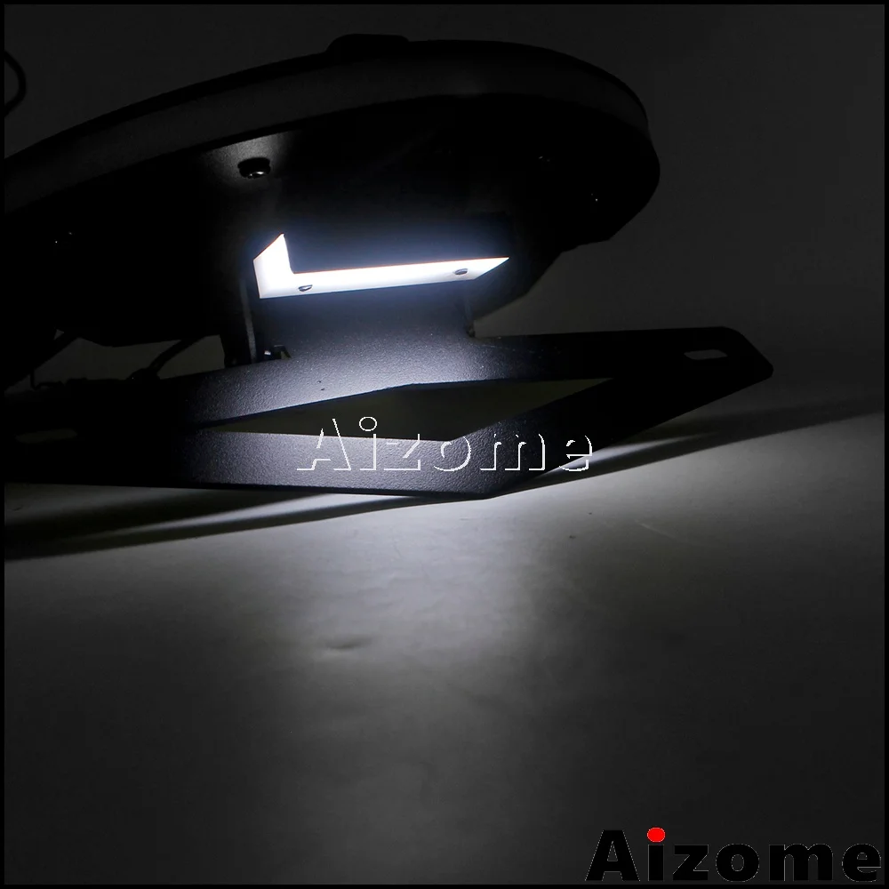 Cветодиодные задние фары мотоцикла номерные кронштейны для Ducati Monster 821- Tidy Fender Eliminator наборы