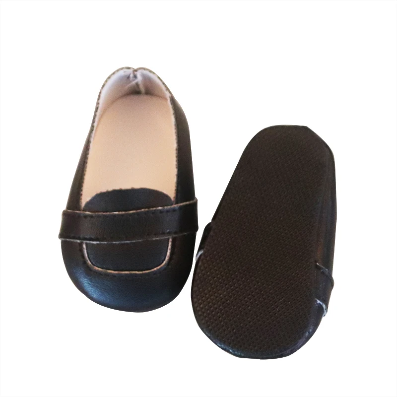 7 см кукла для отдыха из кожи Изящная обувь с круглым носком Обувь в горошек