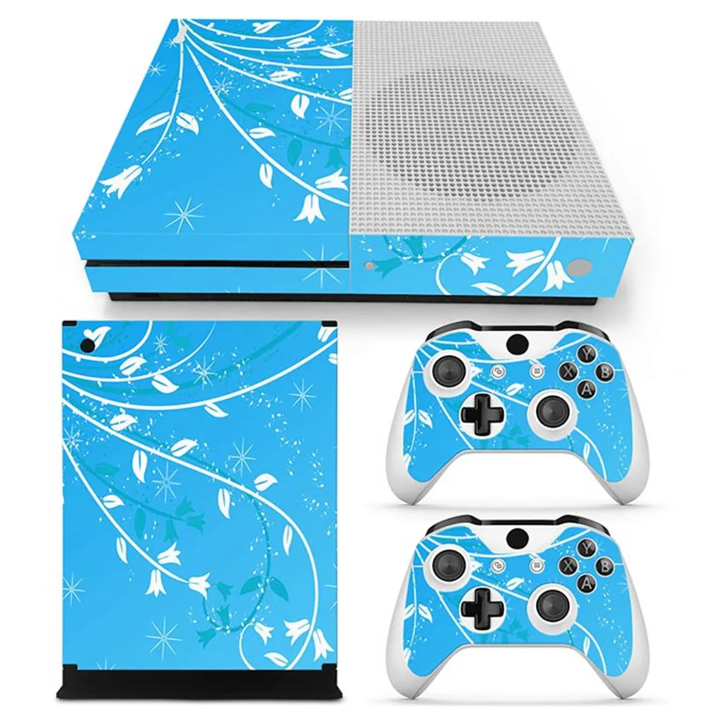 Крутая наклейка s Виниловая для Microsoft Xbox One S Slim консоль + 2 контроллера защитный