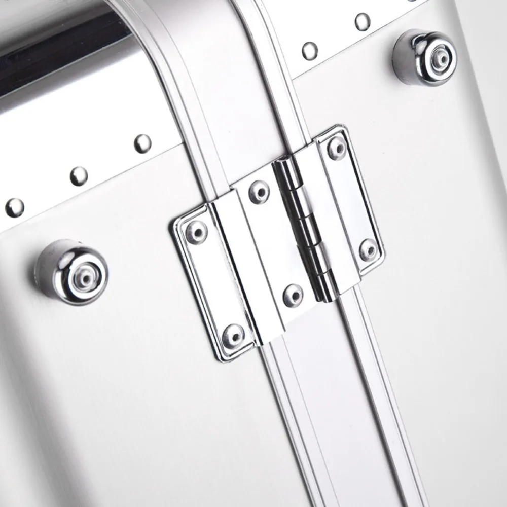 Оригинальный GNWXY 100% Алюминий магниевого сплава Rolling чемодан 20 дюймов Crash Proof Truckle