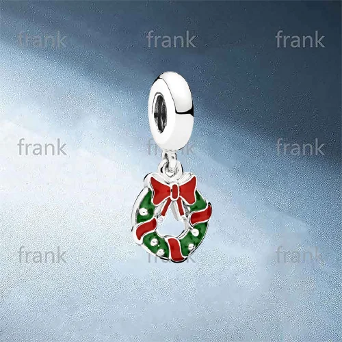 

2021 New Christmas Festival Garland Silver 925 Pendant 796362ENMX
