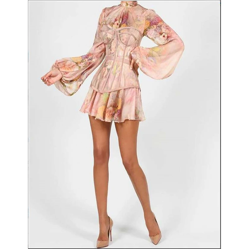 

New Design 2pcs Summer Dress for Women Black Sexy Corset Dress Vintage Slim Mesh Outfit Clubwear Dress Shirt for Girl's Party