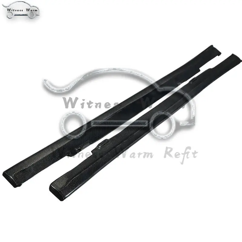 Комплект боковых юбки из углеродного волокна для бампера и губ Honda CIVIC 16 17 седан 10