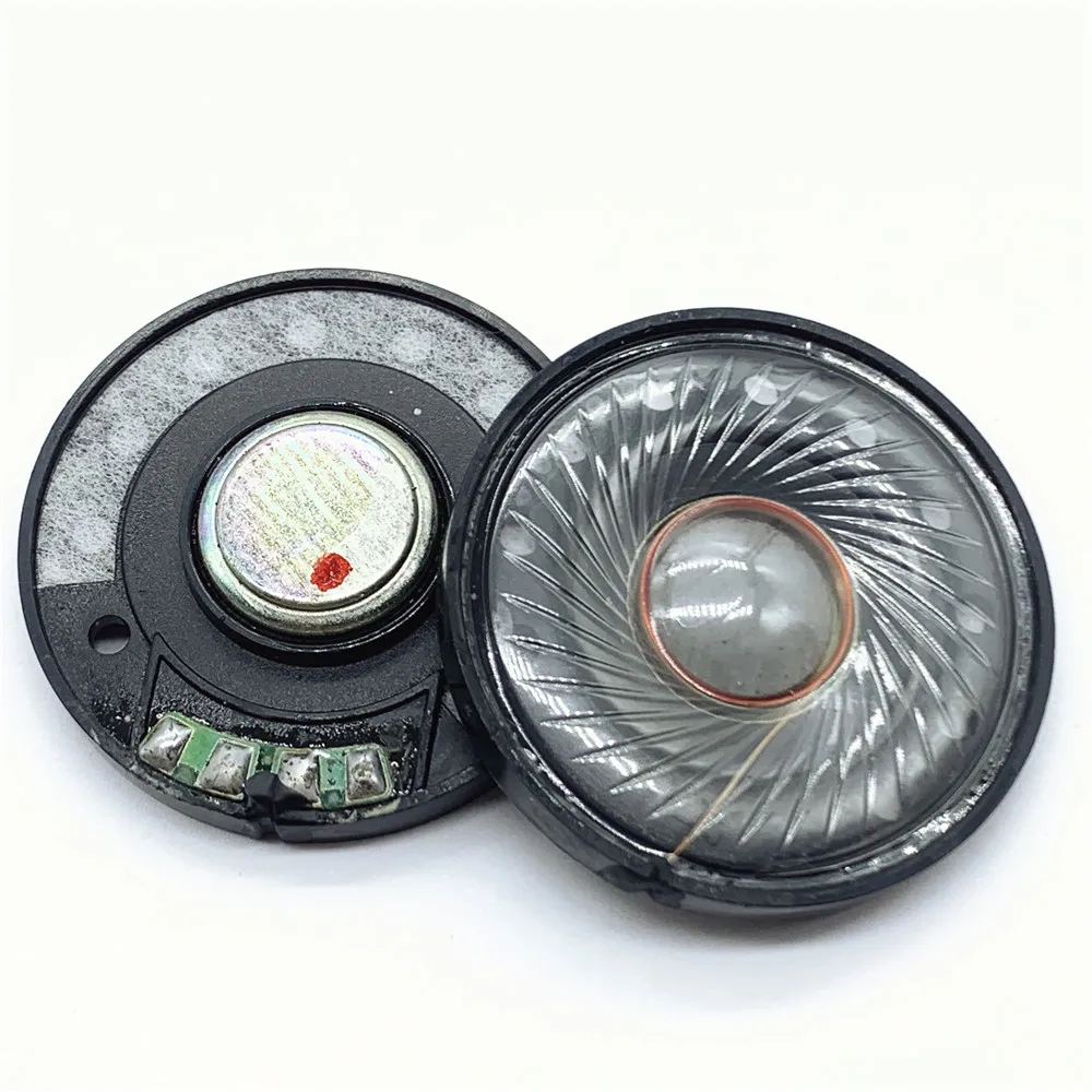 40 мм динамик 32 Ом экологический Белый Магнитный. 1 пара = 2 шт. | Электроника