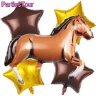 5 шт., декоративные шары в форме лошадей