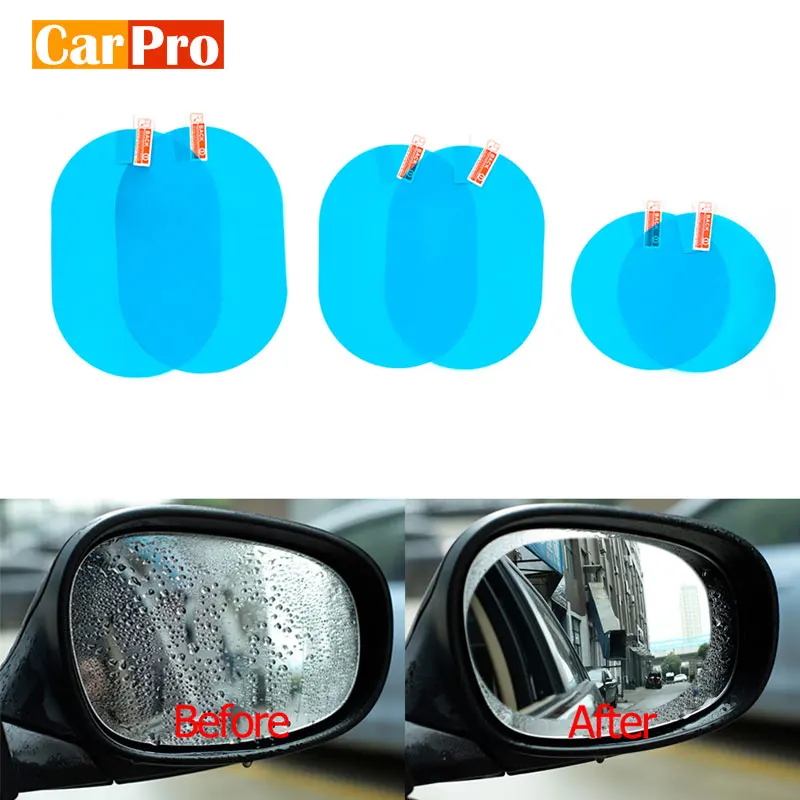 

Непромокаемая пленка для зеркала заднего вида CarPro, для защиты от дождя и тумана