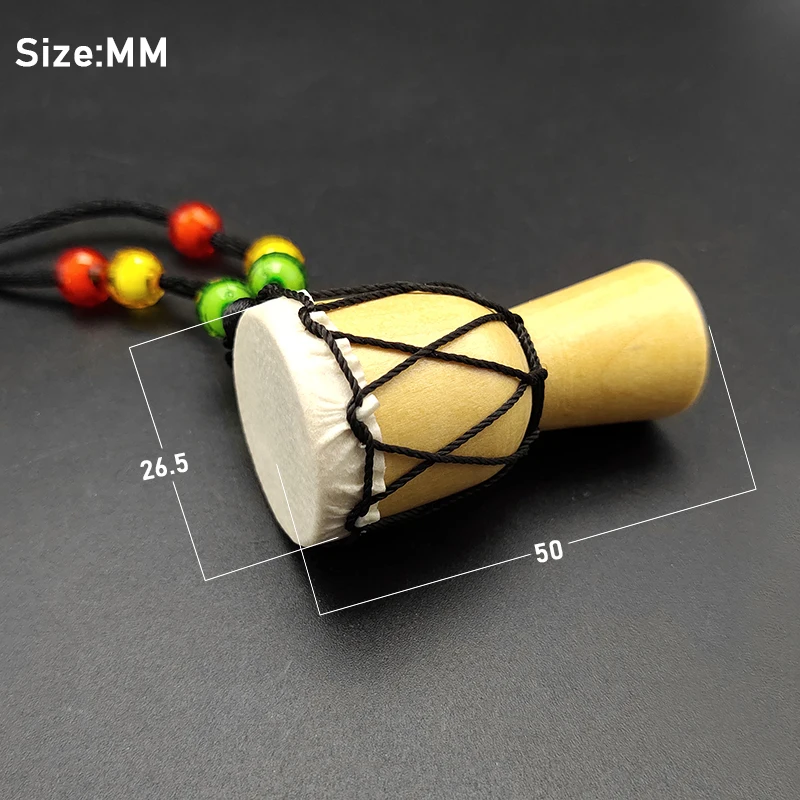 Мини барабанщик Jambe индивидуальный кулон Djembe перкуссионный музыкальный