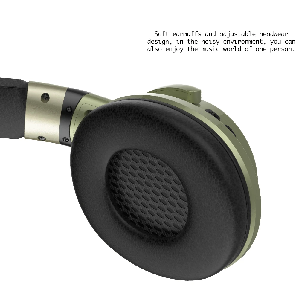 2019 светодиодный беспроводной Bluetooth наушники складывающиеся стерео Музыкальная