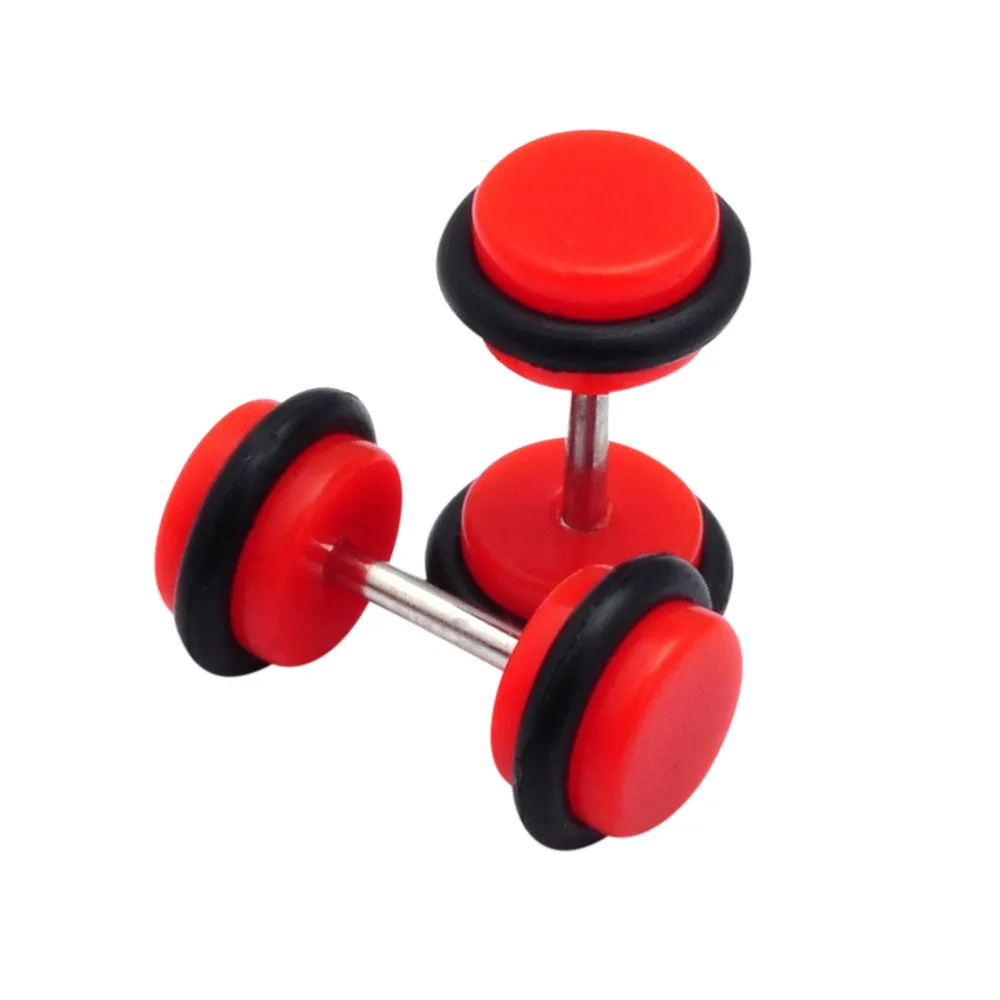 2X акрил Горячая продажа Поддельные Cheater носилки расширитель вилка туннель штанга