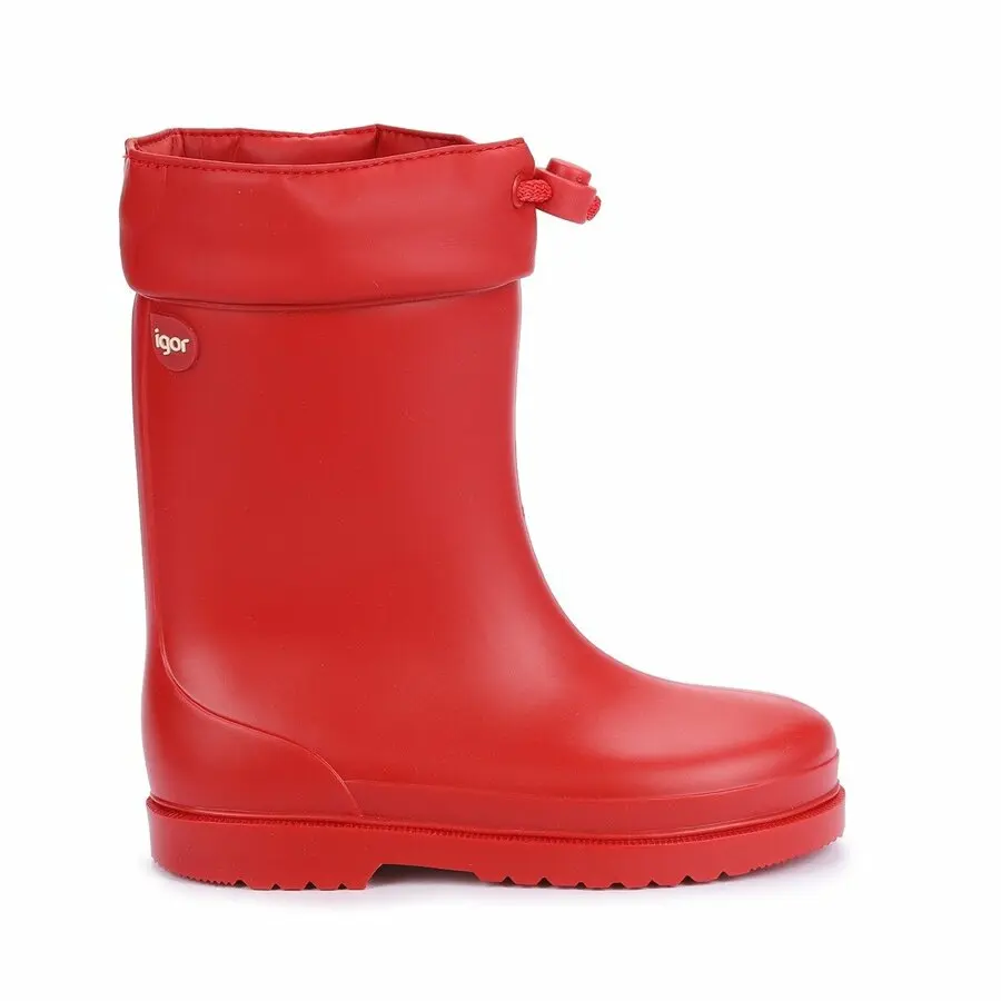 

Igor Igor W10101 Chufo Cuello Girl / Boy Waterproof Rain & Snow Boots Red