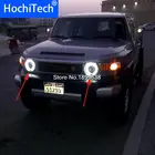 2 шт., супер яркие светодиодные RGB глаза ангела 7 цветов для Toyota FJ Cruiser 07-14