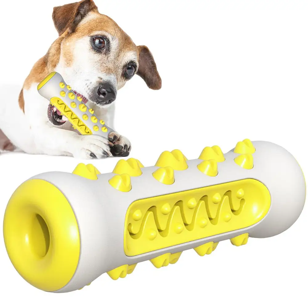

Pet Molar Chewing Toy Teeth Dog Toothbrush Cleaning Stick Interactive Dog Dental Care Biting Toy Tpr Cleaning Toy Pet Supplies