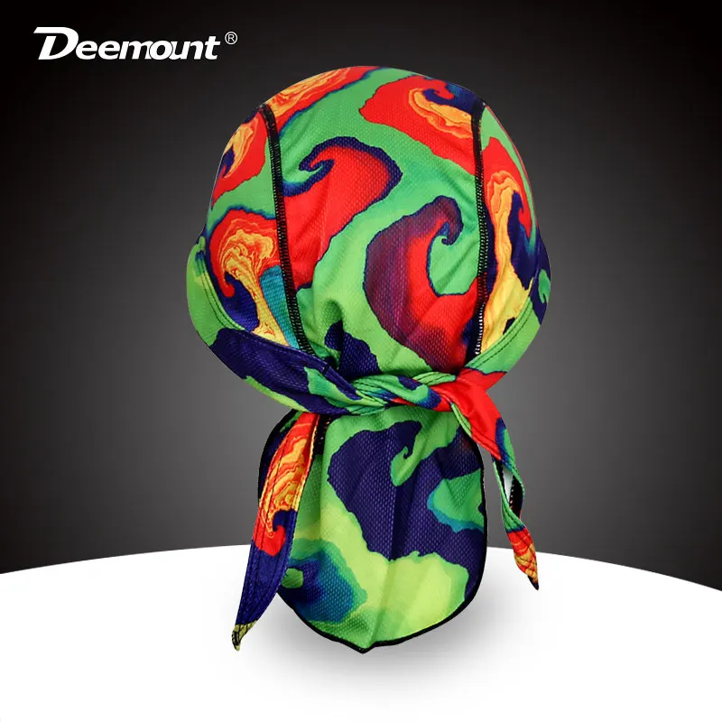 Шапка для езды на горном велосипеде головной убор с принтом пиратский платок