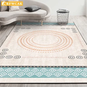 nordic ethnic living room carpet moroccan simple sofa coffee table bedroom non slip floor mat household large area carpet tatami free global shipping